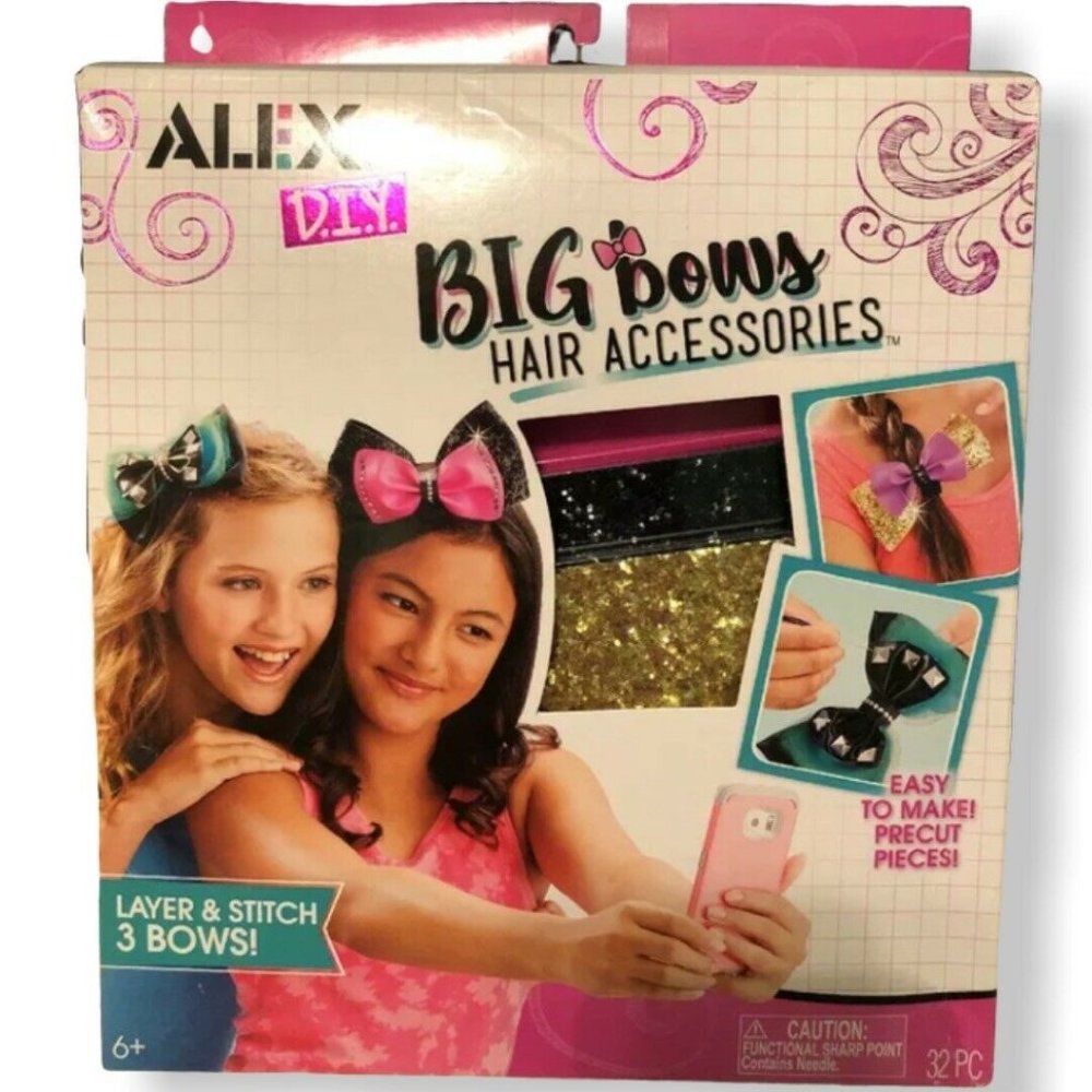 DIY Big Bows hair accessories Craft kit